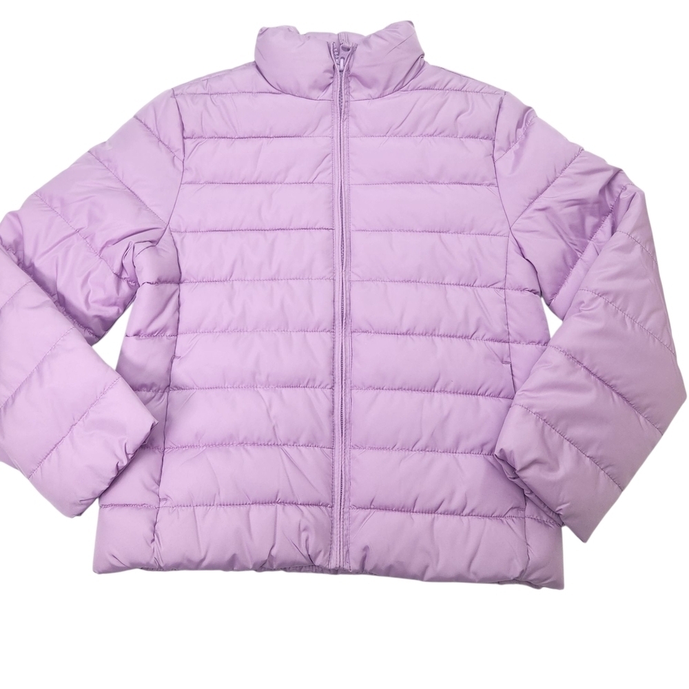 The Children's Place Lavender Puffer Coat Size M 7/8